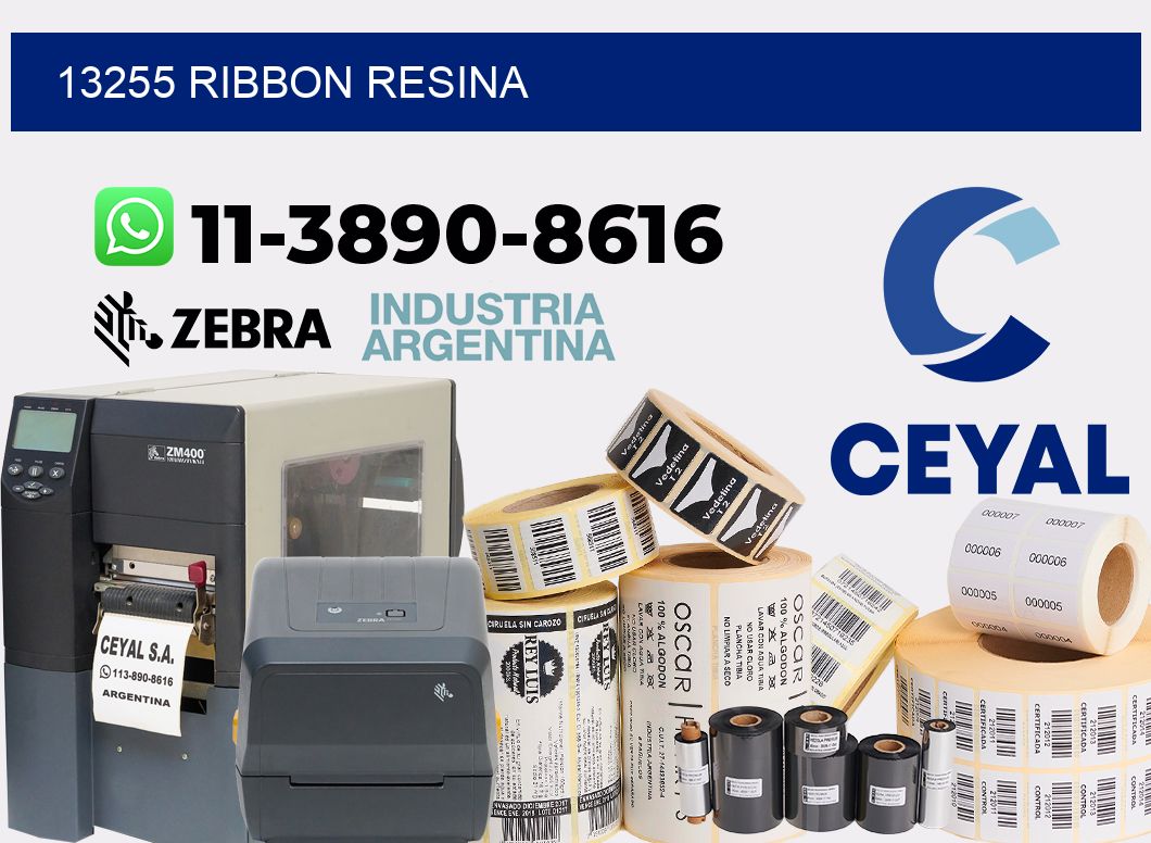 13255 ribbon resina