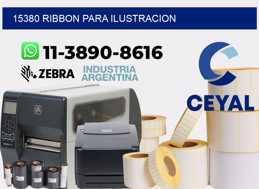 15380 ribbon para ilustracion