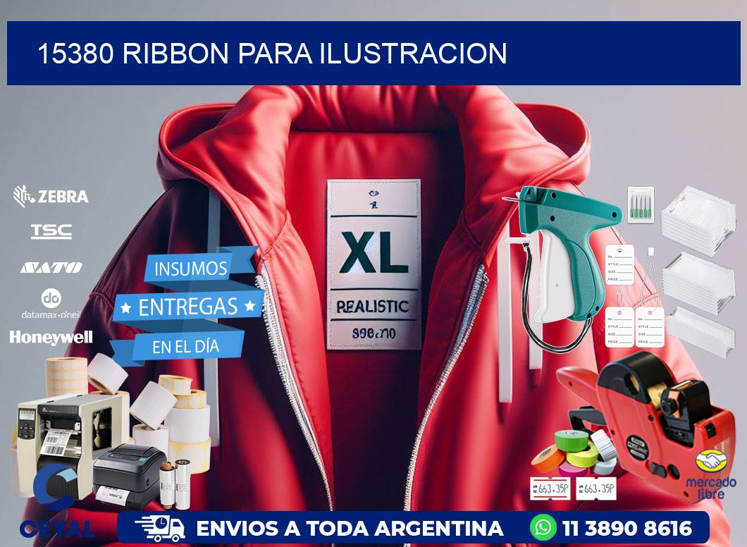15380 ribbon para ilustracion