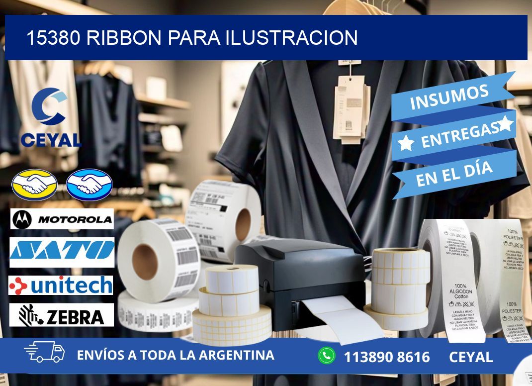 15380 ribbon para ilustracion
