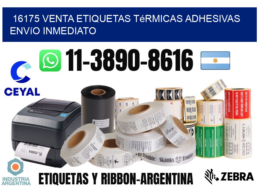 16175 venta etiquetas térmicas adhesivas envío inmediato