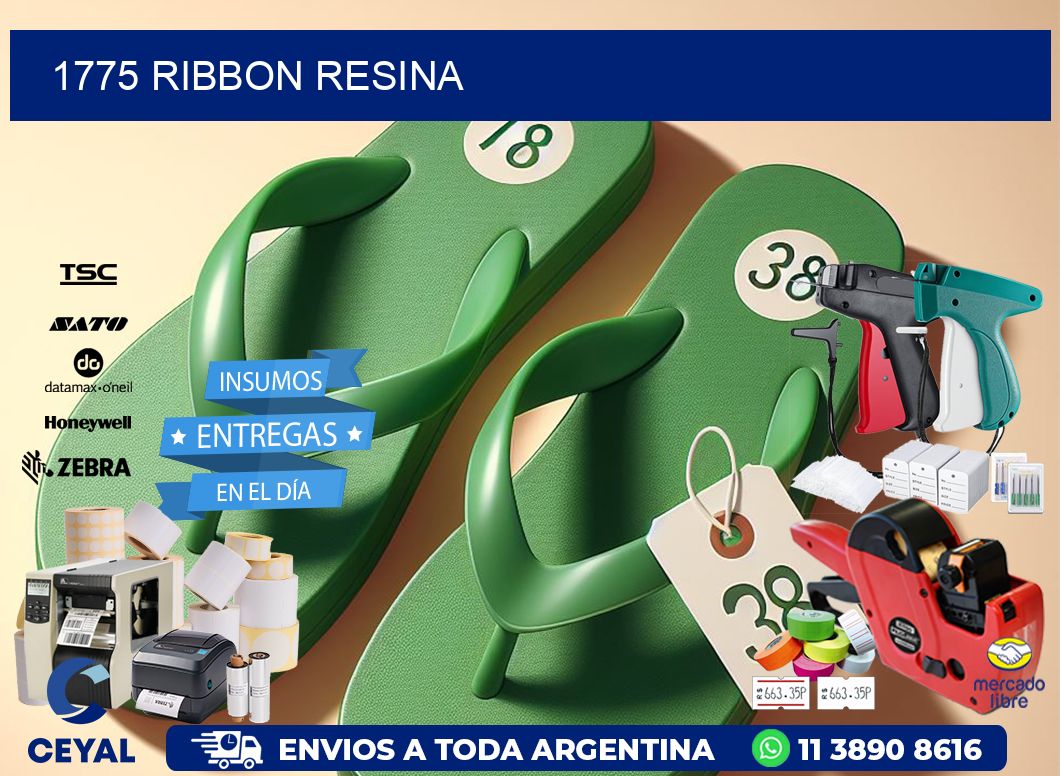 1775 ribbon resina