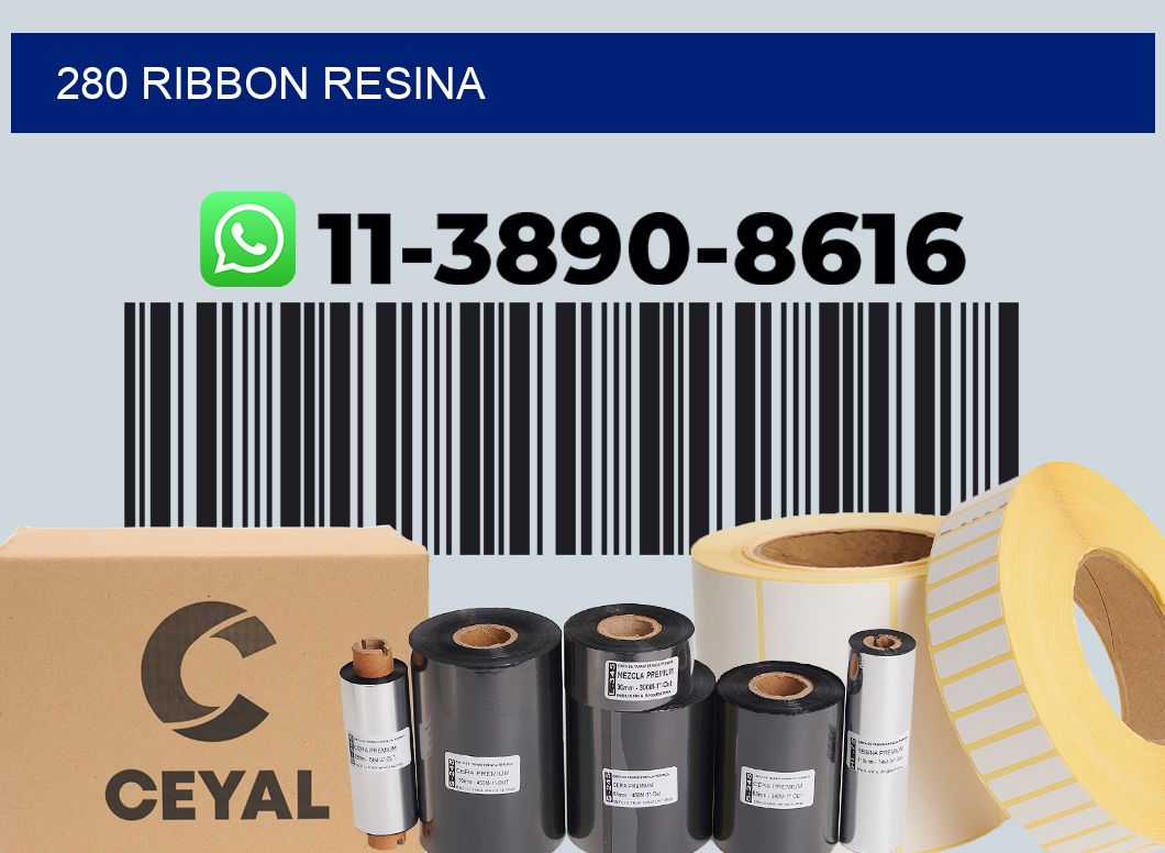 280 ribbon resina