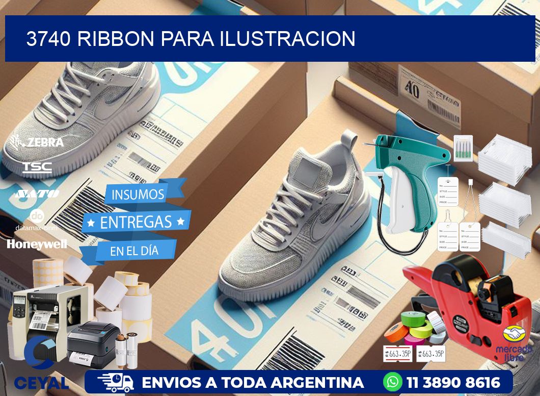 3740 ribbon para ilustracion