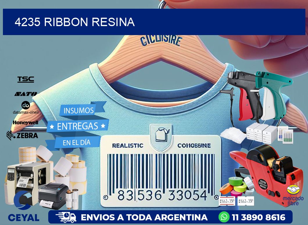4235 ribbon resina