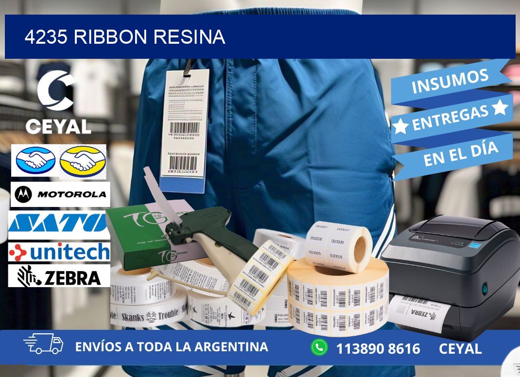 4235 ribbon resina
