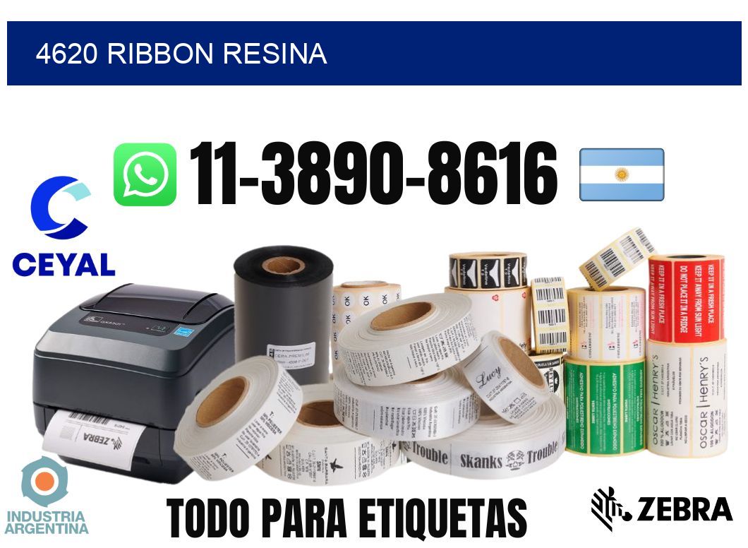 4620 ribbon resina