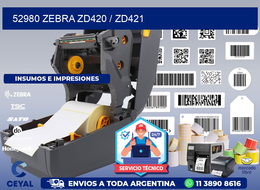 52980 Zebra ZD420 / ZD421