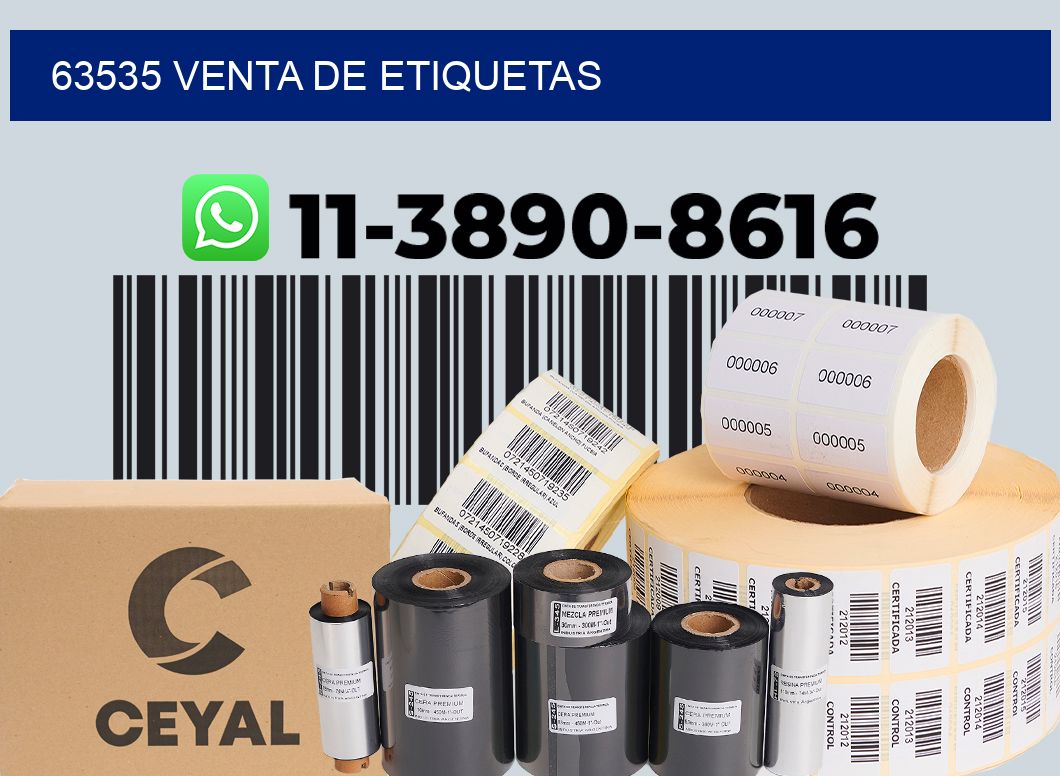 63535 venta de etiquetas