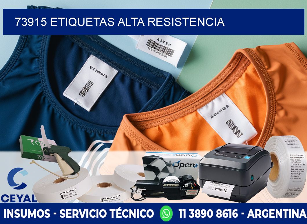 73915 etiquetas alta resistencia