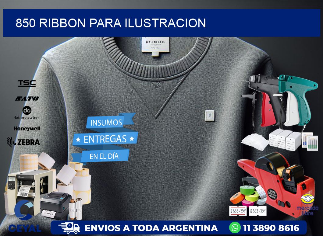 850 ribbon para ilustracion