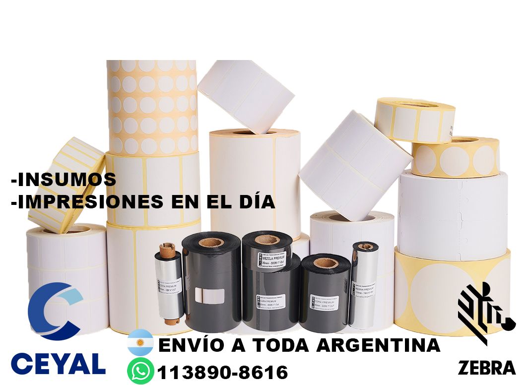 86005 rollos adhesivos diseñados para zd421