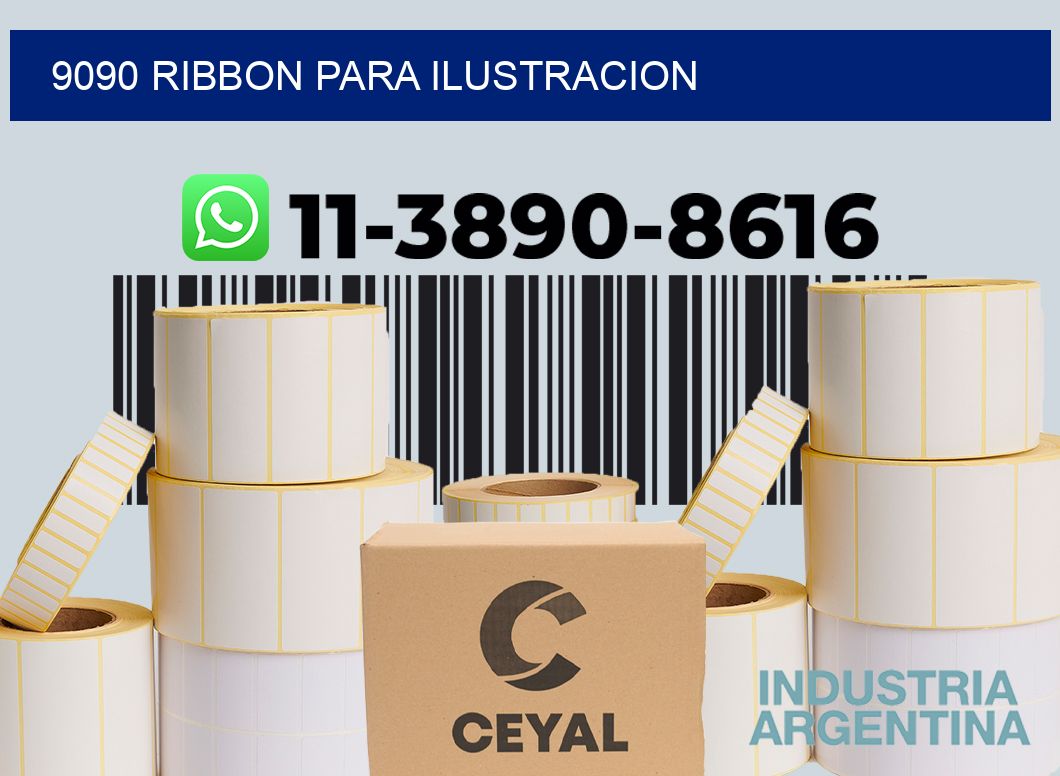 9090 ribbon para ilustracion