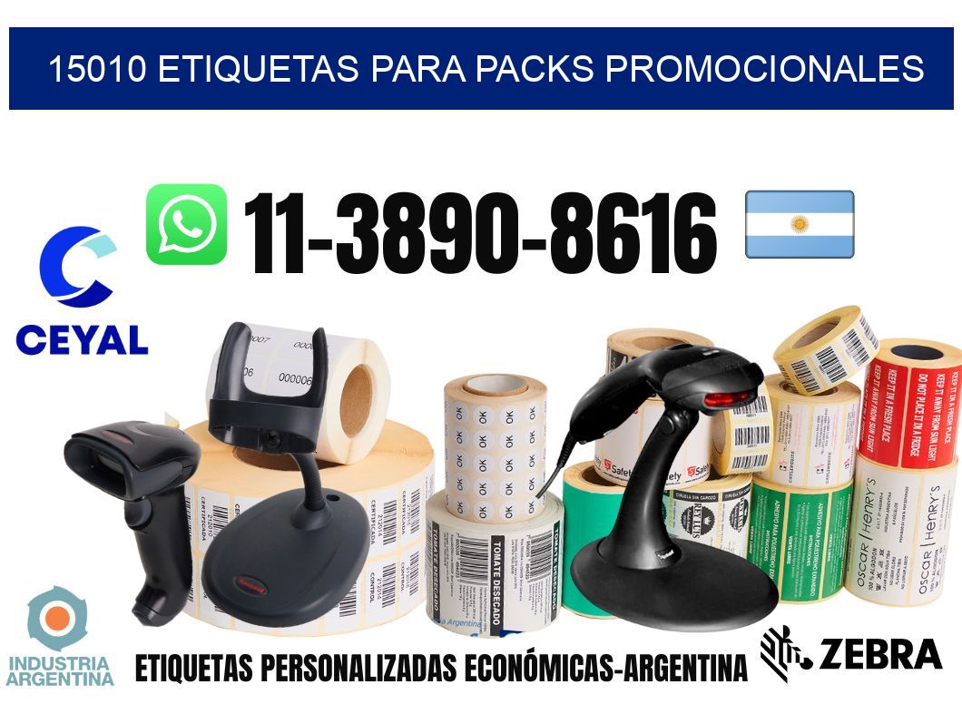 15010 Etiquetas para packs promocionales