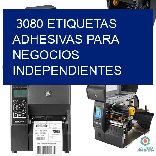 3080 Etiquetas adhesivas para negocios independientes