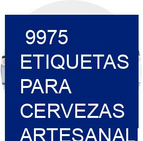 9975 Etiquetas para cervezas artesanales