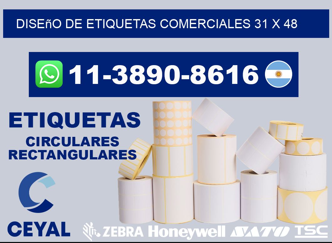 diseño de etiquetas comerciales 31 x 48