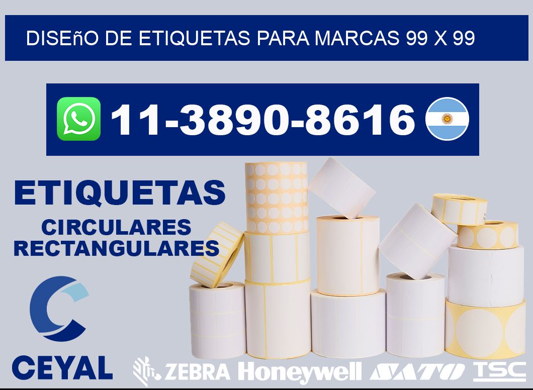 diseño de etiquetas para marcas 99 x 99