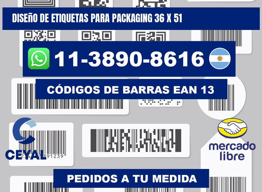 diseño de etiquetas para packaging 36 x 51