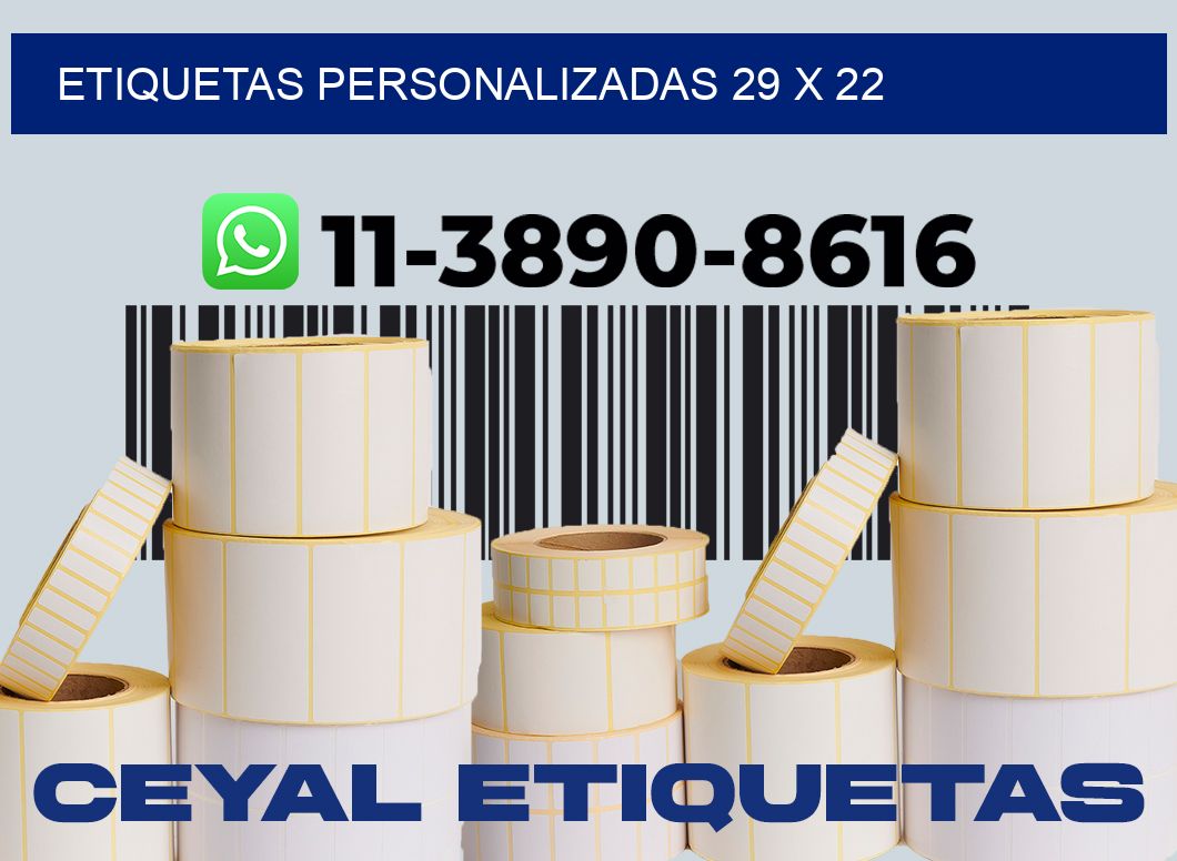 etiquetas personalizadas 29 x 22