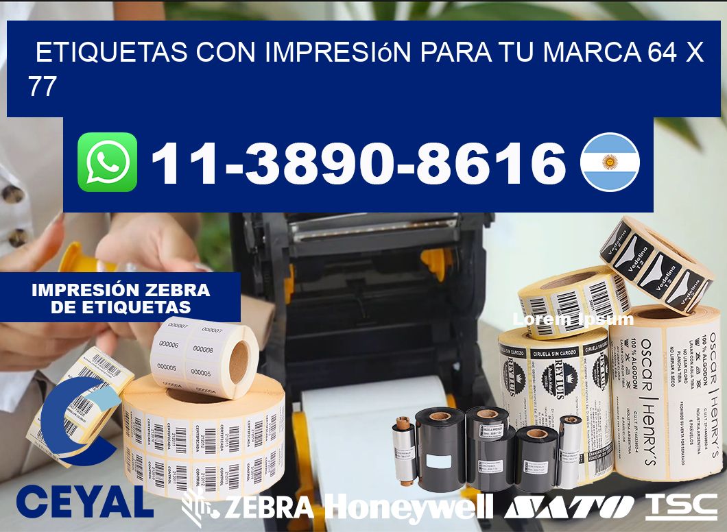 etiquetas con impresión para tu marca 64 x 77