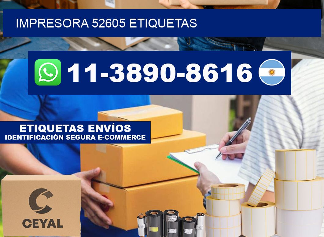 impresora 52605 etiquetas