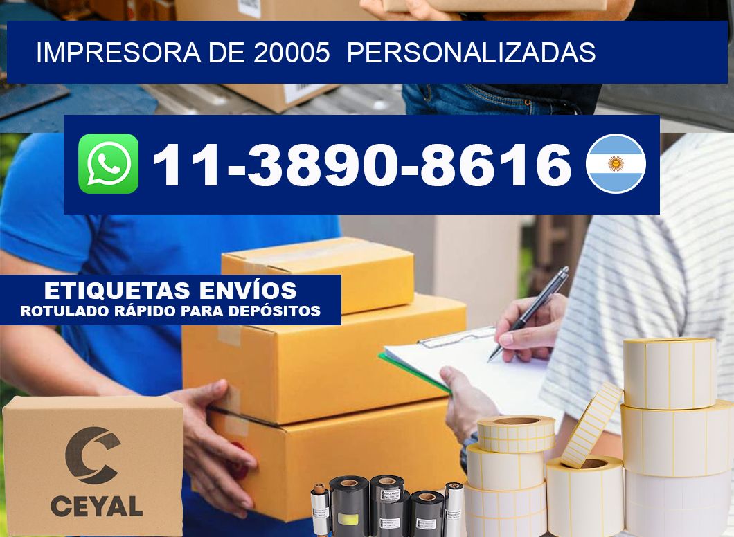 impresora de 20005  personalizadas