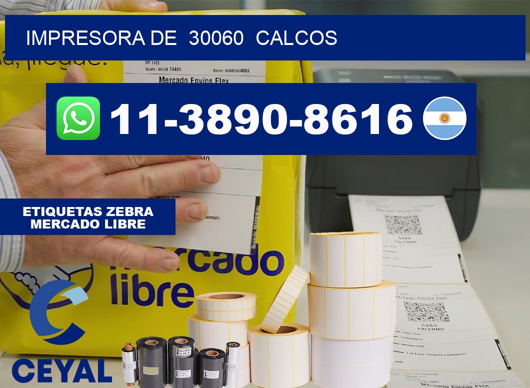 impresora de  30060  calcos