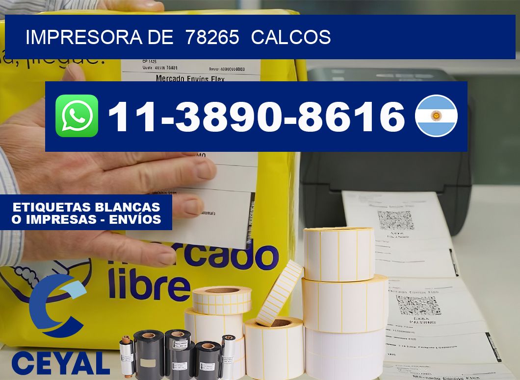 impresora de  78265  calcos