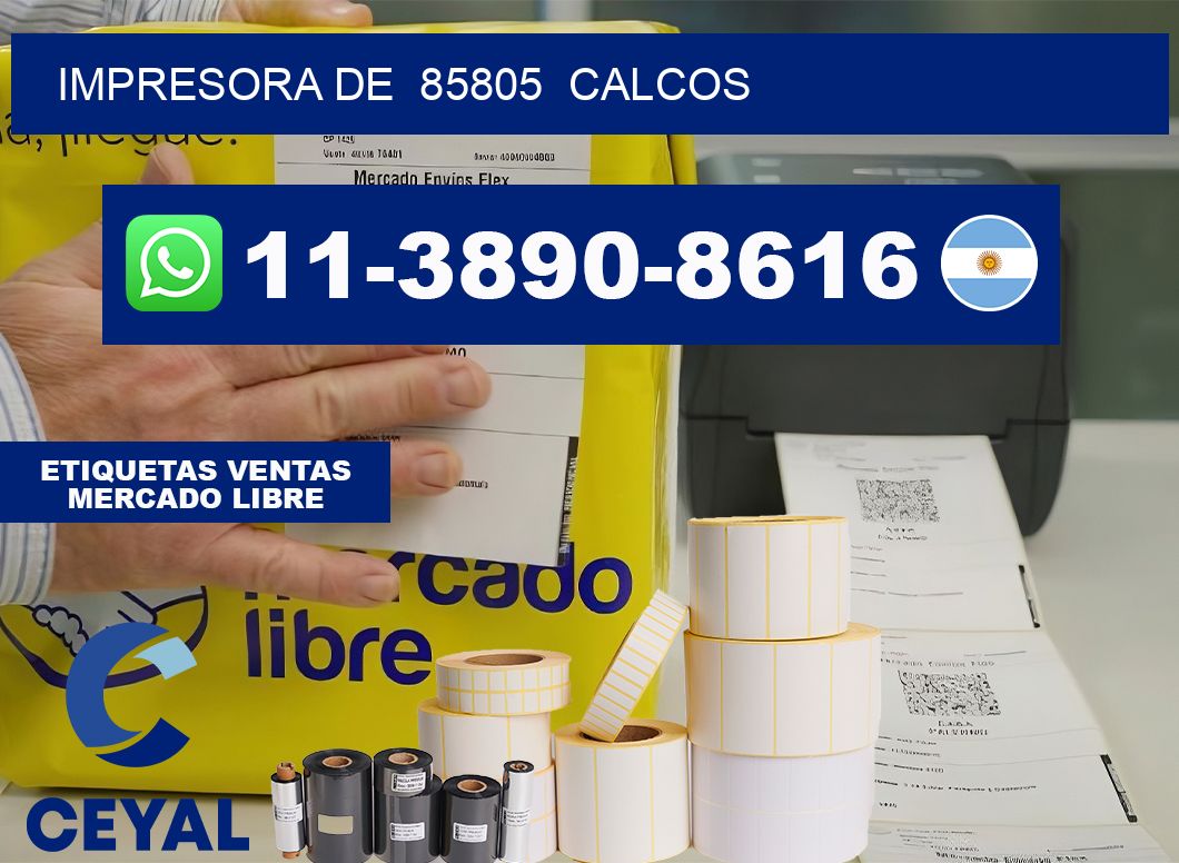 impresora de  85805  calcos
