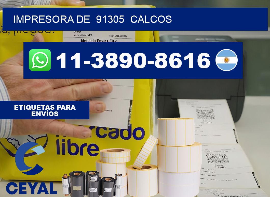 impresora de  91305  calcos