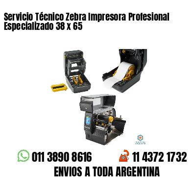 Servicio Técnico Zebra Impresora Profesional Especializado 38 x 65