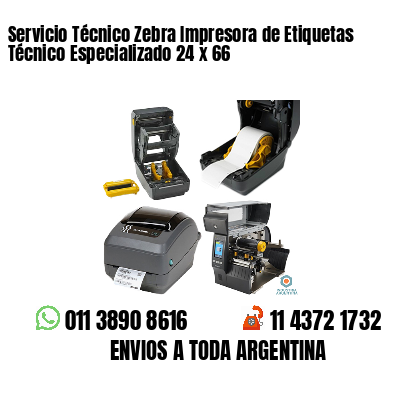 Servicio Técnico Zebra Impresora de Etiquetas Técnico Especializado 24 x 66