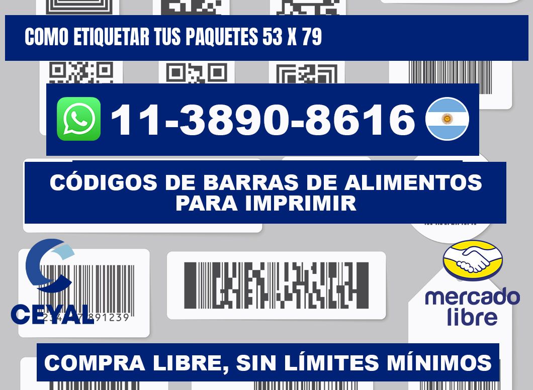 como etiquetar tus paquetes 53 x 79