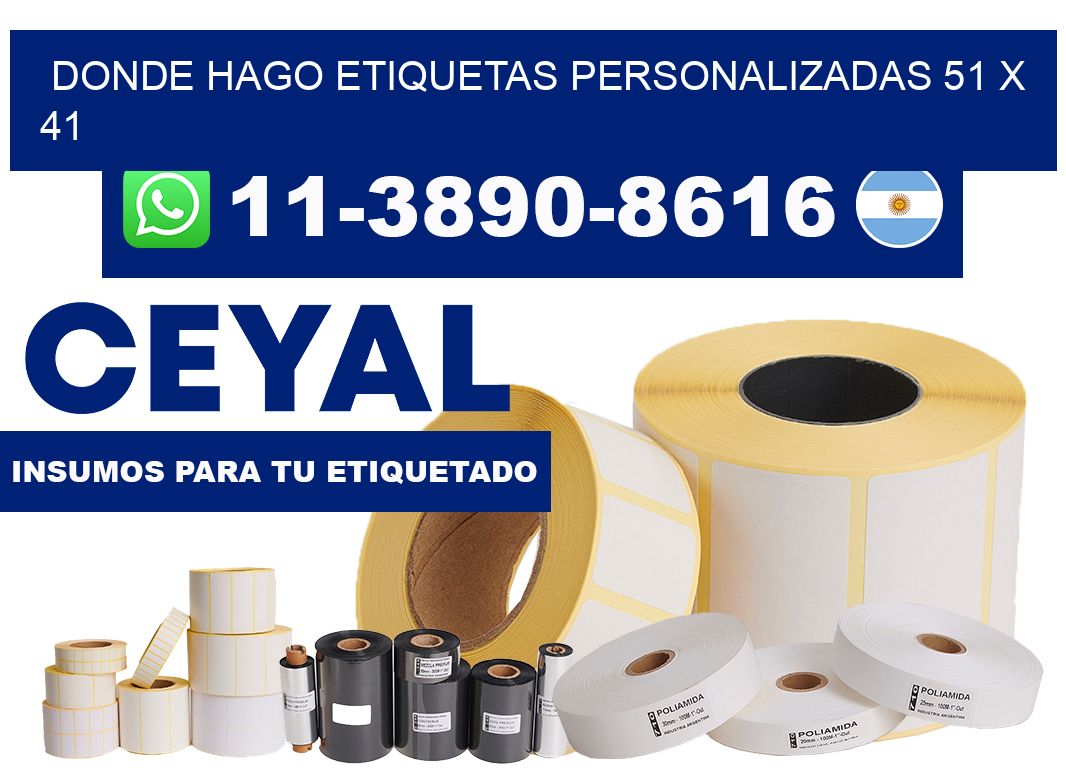 donde hago etiquetas personalizadas 51 x 41