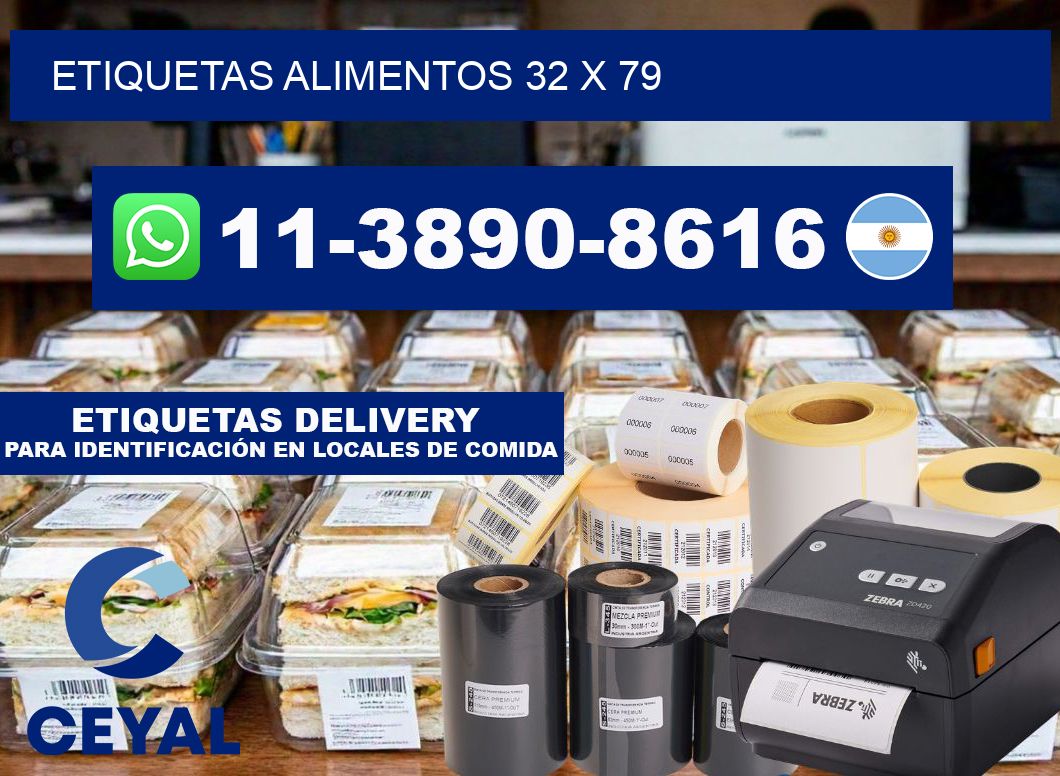 etiquetas alimentos 32 x 79