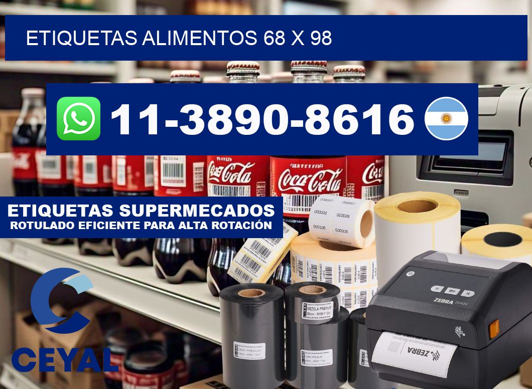 etiquetas alimentos 68 x 98
