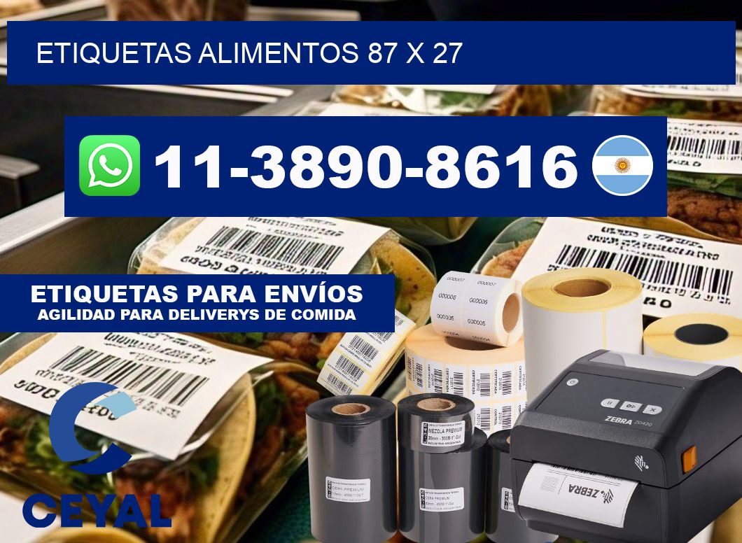 etiquetas alimentos 87 x 27