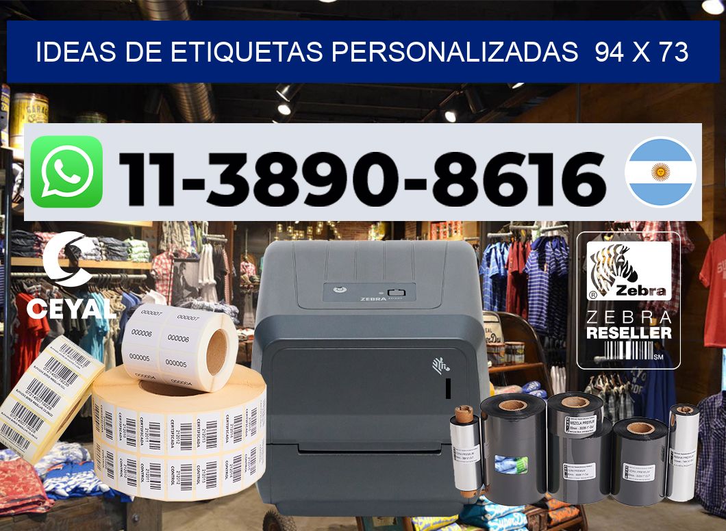 ideas de etiquetas personalizadas  94 x 73