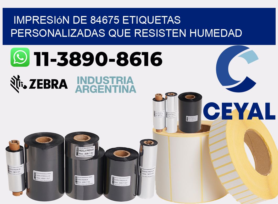impresión de 84675 etiquetas personalizadas que resisten humedad
