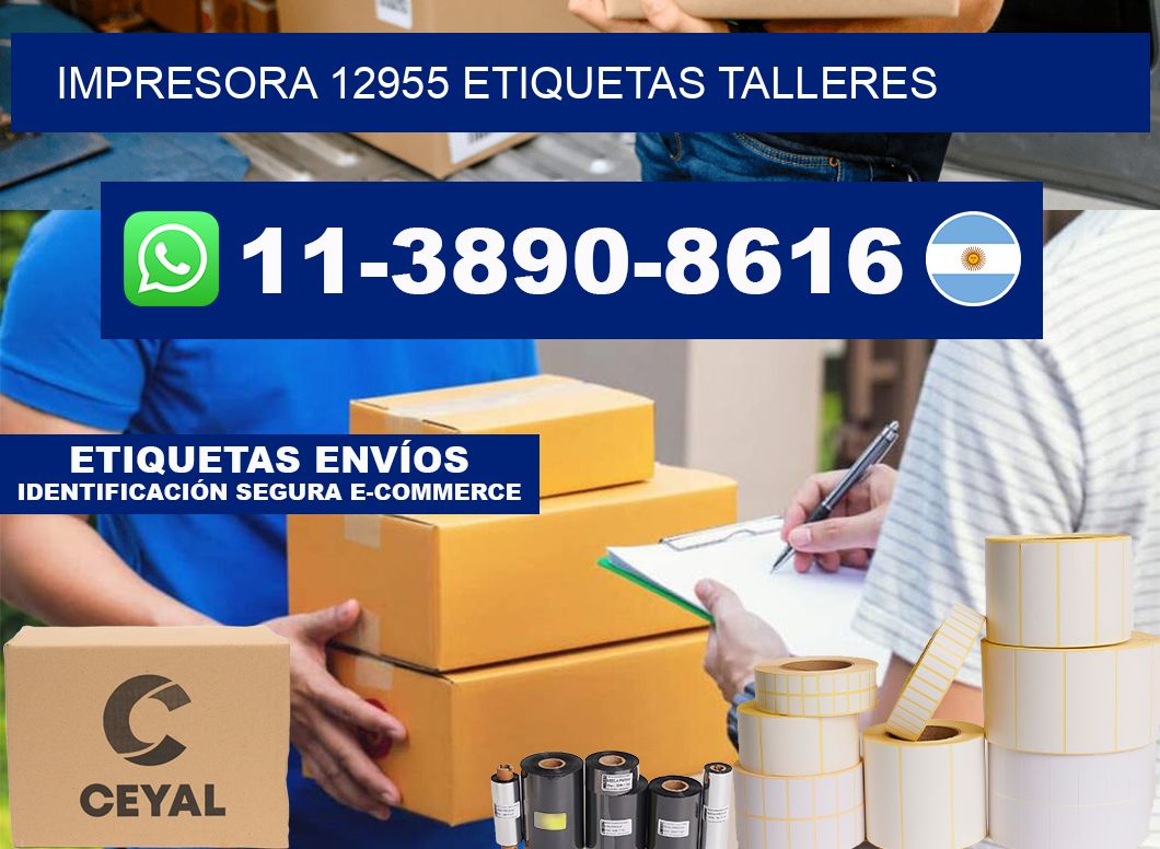 impresora 12955 etiquetas talleres
