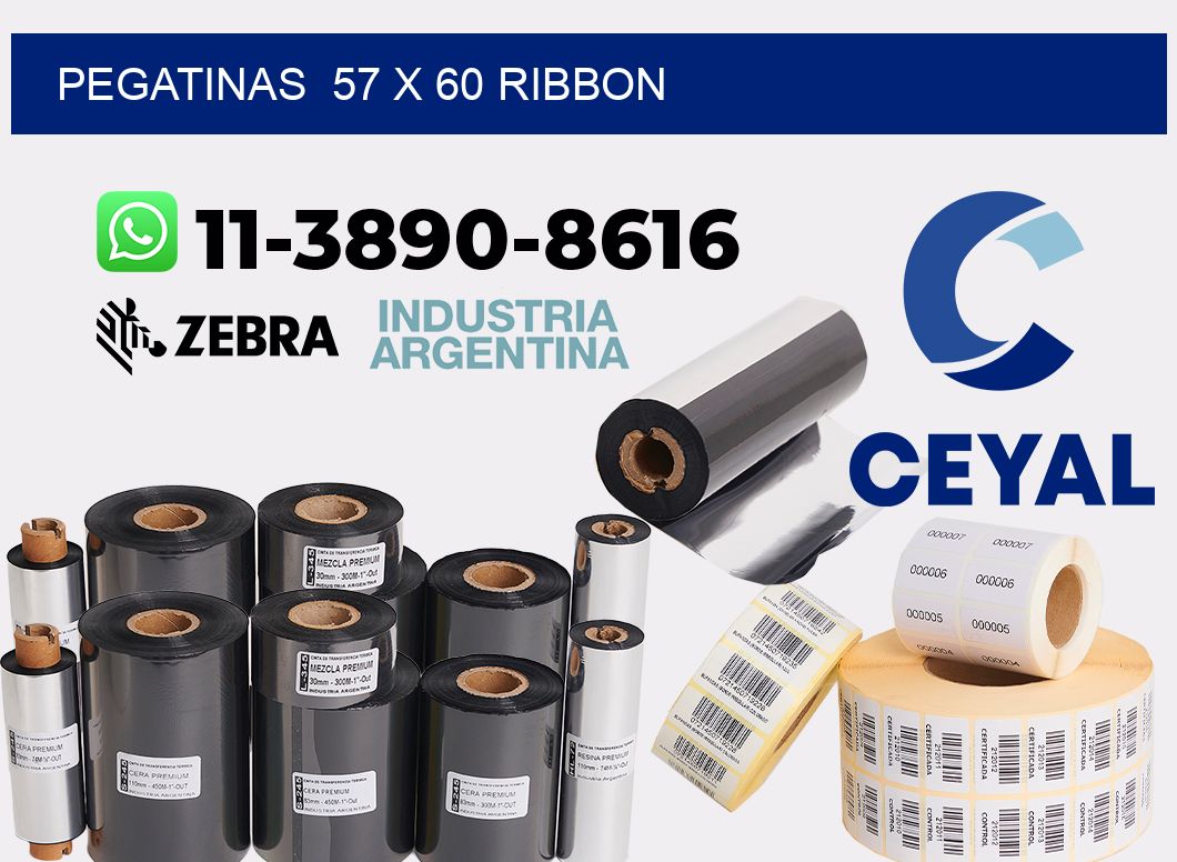 pegatinas 57 x 60 ribbon