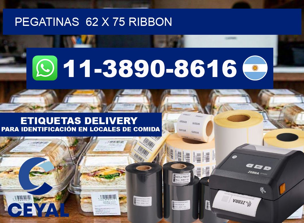 pegatinas 62 x 75 ribbon