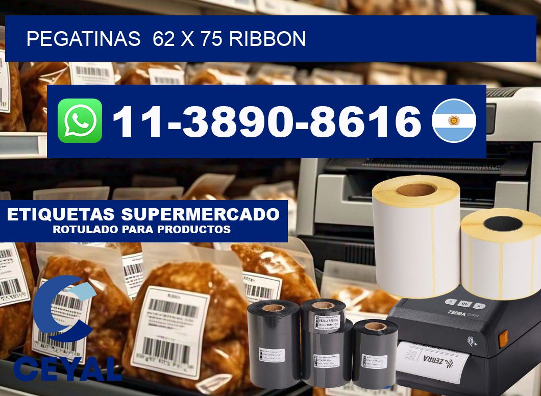 pegatinas 62 x 75 ribbon