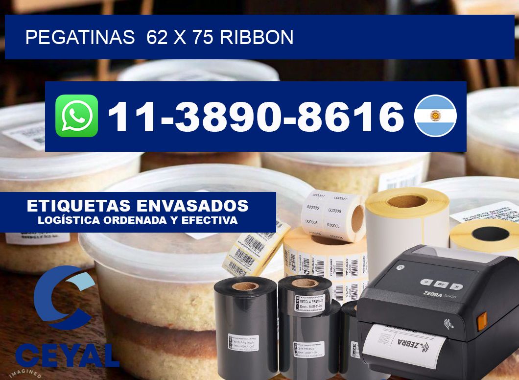 pegatinas 62 x 75 ribbon