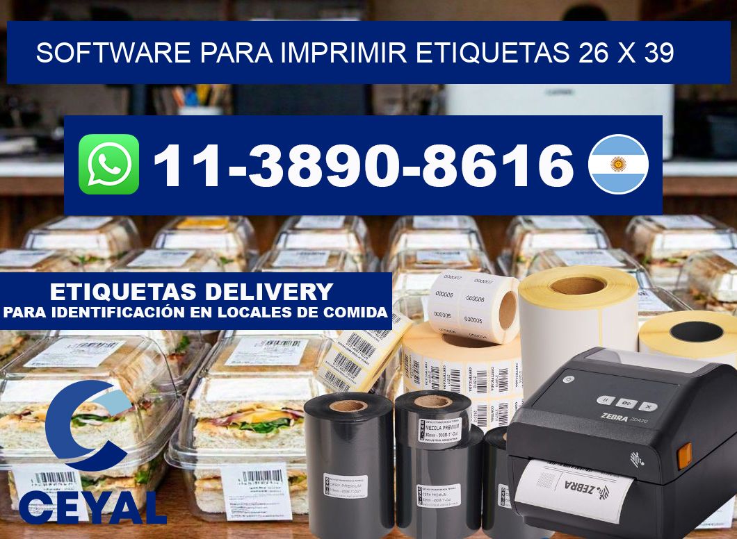 software para imprimir etiquetas 26 x 39