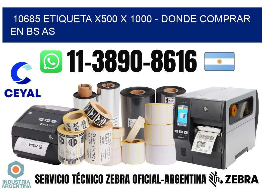 10685 etiqueta x500 x 1000 - Donde Comprar en bs as