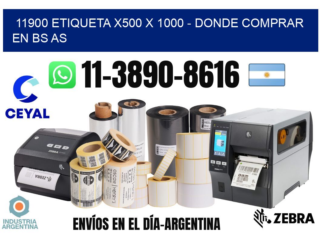 11900 etiqueta x500 x 1000 - Donde Comprar en bs as