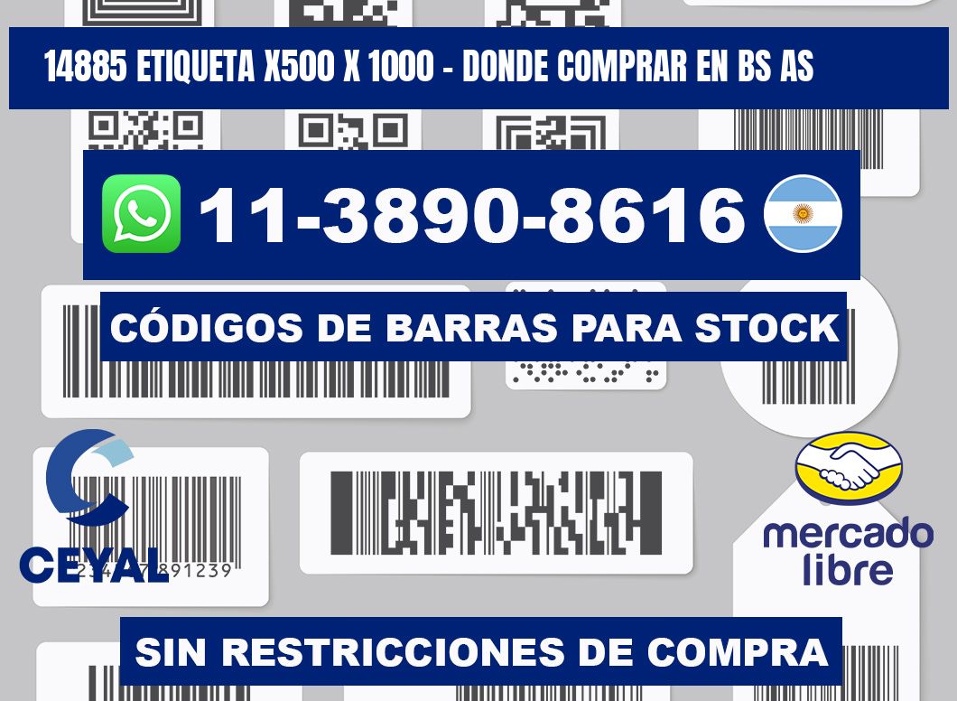 14885 etiqueta x500 x 1000 - Donde Comprar en bs as