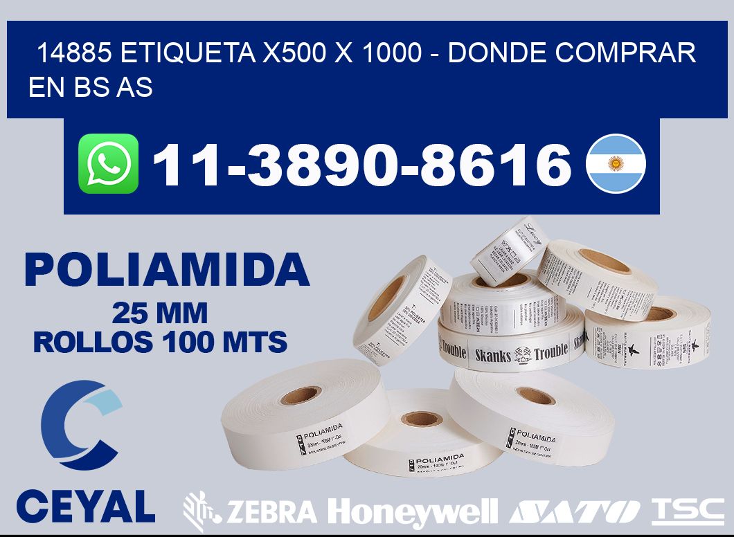 14885 etiqueta x500 x 1000 - Donde Comprar en bs as